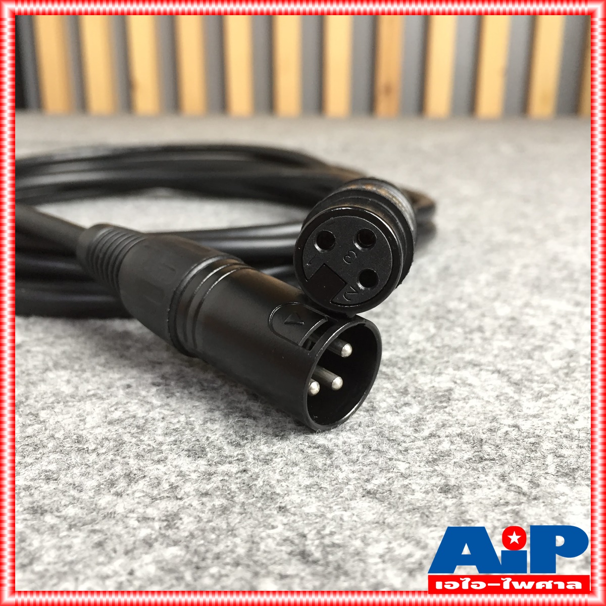 5เมตร สายไมค์ DYNACOM J021 XLR หัวท้าย ผู้ - เมีย ยาว สายสัญญาณ CANNON ผู้ ออก CANNON เมีย สายบาลานซ์ สายต่อไมค์ (ลูกค้าอาจได้รับหัวสีเงินหรือดำขึ้นกับล็อตผลิตครับ)