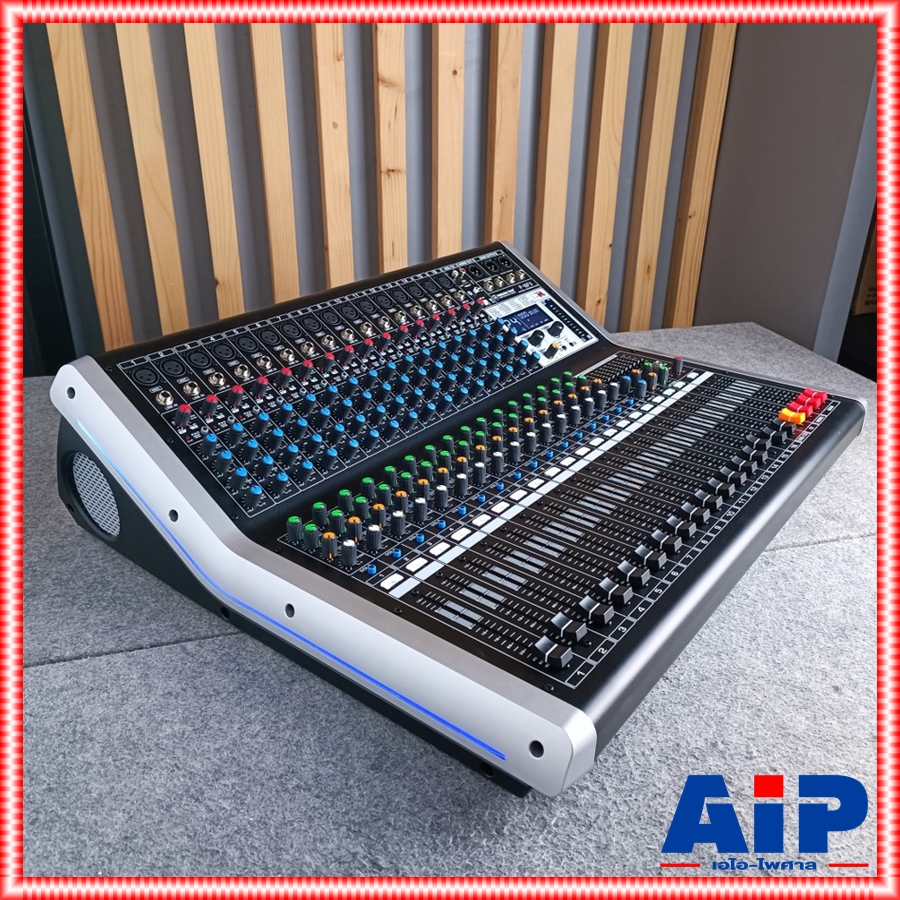 PROEUROTECH P-16FX MIXER รุ่นใหม่ มิกเซอร์ 16 ช่อง เอฟเฟคแท้ พร้อมฟังชั่นที่หลากหลาย บูลทูส P 16 FX P16FX เอไอ-ไพศาล