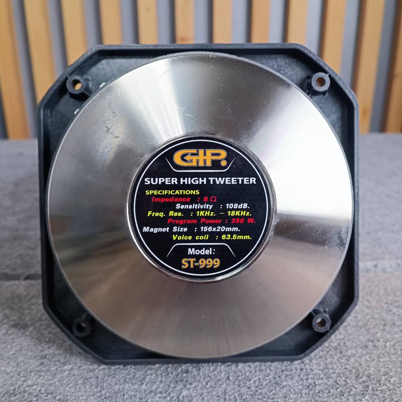 GIP GST-999 ลำโพงแหลมจรวด ลำโพง เสียงแหลม ทวิตเตอร์ หัวจรวด GST 999 GST999 เอไอ-ไพศาล