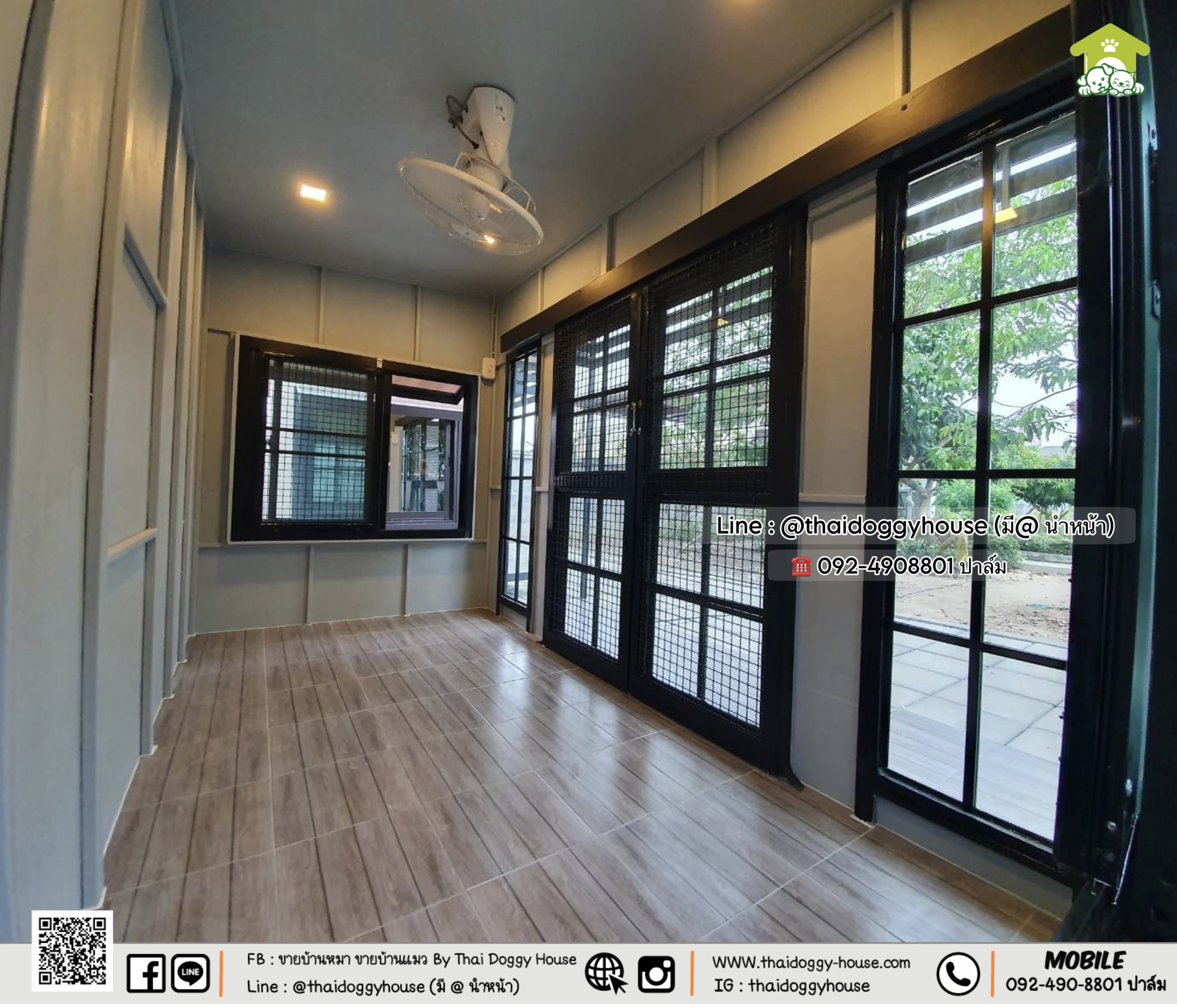 บ้านหมา บ้านแมว บ้านสัตว์เลี้ยง 𝐓𝐡𝐚𝐢 𝐝𝐨𝐠𝐠𝐲 𝐡𝐨𝐮𝐬𝐞 แบบบ้าน 𝐌𝐨𝐝𝐞𝐫𝐧 𝐒𝐭𝐲le