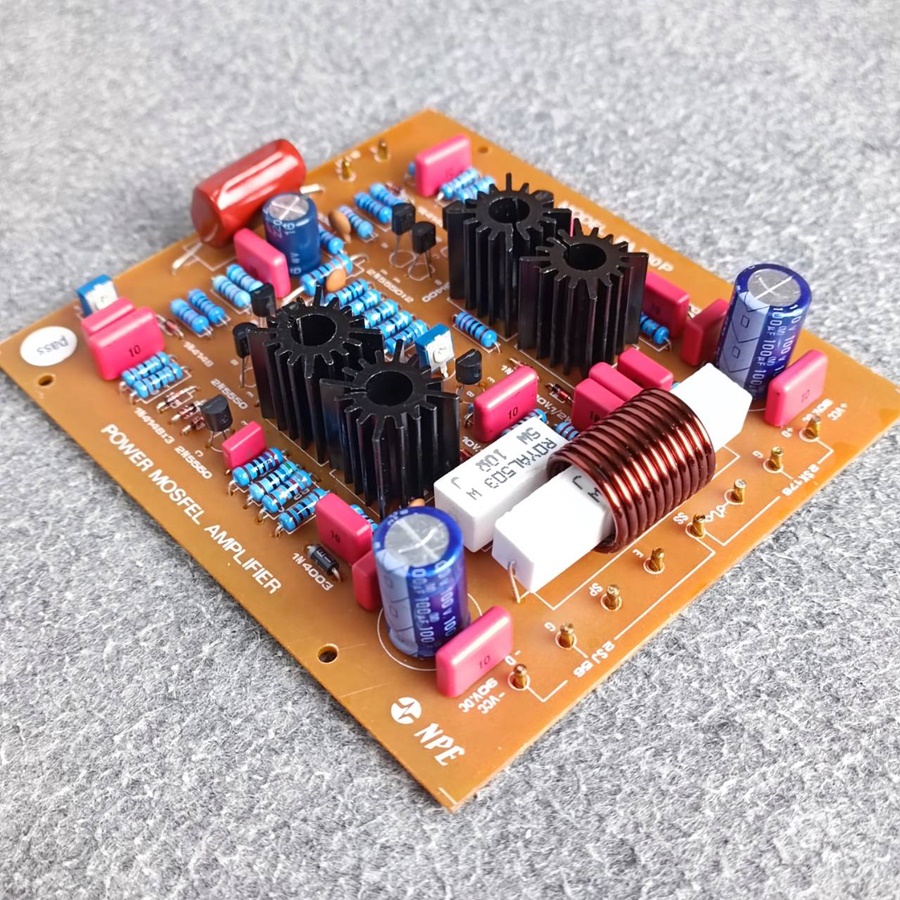 NPE KIT AMP FET-450/FET550/8000B ปริ้นแอมป์ แผงวงจรขยายเสียง อะไหล่เพาเวอร์แอมป์ เอไอ-ไพศาล