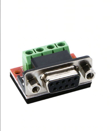 DB9 female-RS485 4PIN terminal 5.08mm Adapter