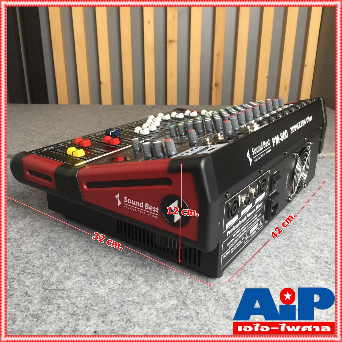 SOUNDBEST PM-800 POWER MIXER มิกซ์ มิกเซอร์ เพาเวอร์มิกซ์ PM 800 PM800 เครื่องเสียง ซาวด์เบส sound best powermixer เอไอ-ไพศาล +++