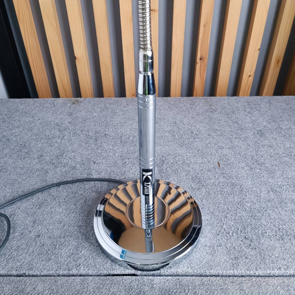 K.POWER TK-1 PRO ขาตั้งไมค์พิธีสงฆ์ ตัวใหญ่ TK 1 PRO TK1 PRO K POWER K-POWER ขาตั้งไมค์พิธีสงฆ์ชุบ ตัวใหญ่ ขาตั้งไมค์ ขาตั้งไมโครโฟน โครเมี่ยม พิธีสงฆ์ สำหรับพระ งานพุทธบูชา มีสายไมค์ติดตั้งอยุ่ภายใน พร้อมใช้งาน เอไอ-ไพศาล
