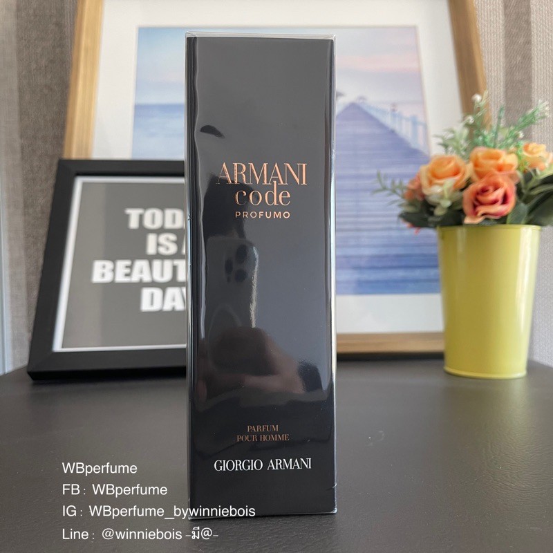 น้ำหอมแท้100% GIORGIO Armani Code Profumo EDP 110 ml