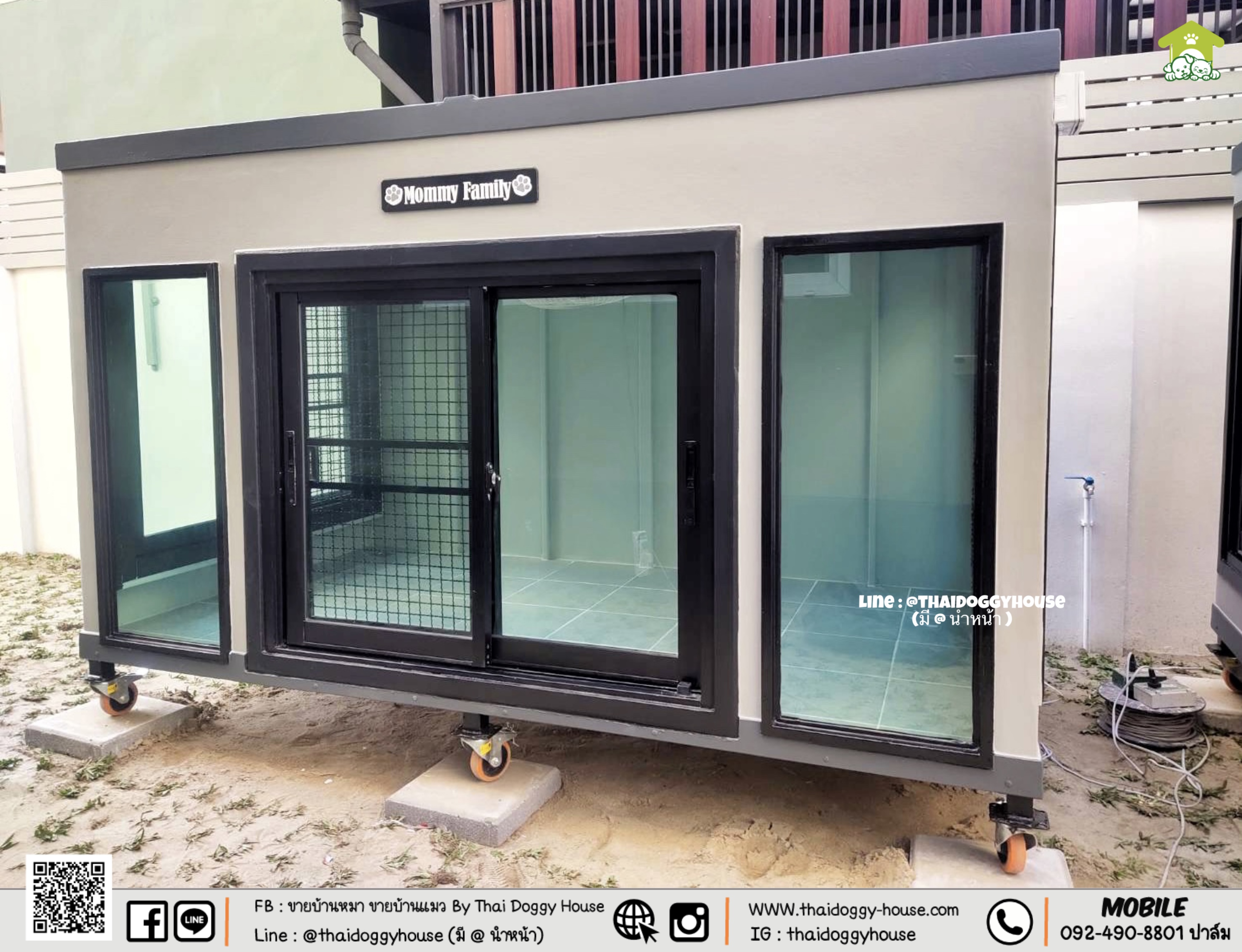 บ้านหมา บ้านแมว " 𝐁𝐎𝐗 𝐒𝐓𝐘𝐋𝐄 𝐁𝐘 𝐓𝐇𝐀𝐈 𝐃𝐎𝐆𝐆𝐘 𝐇𝐎𝐔𝐒𝐄 "