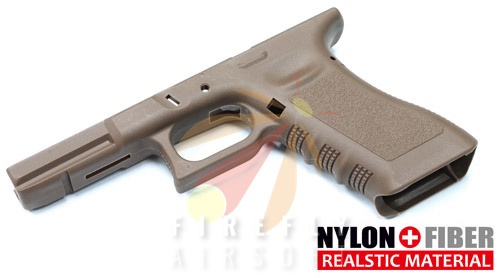 GUARDER GLK-19(TAN) ORIGINAL FRAME TM GLOCK 17 TAN