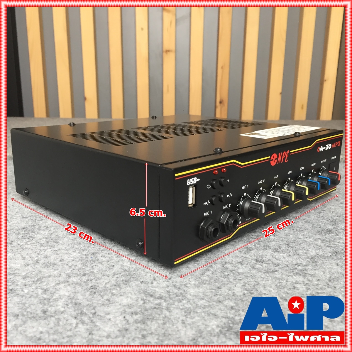 NPE CVA-30MP3 แอมป์ เครื่องขยายเสียง เครื่องขยายเสียงสำหรับห้องประชุม CVA 30MP3 CVA30MP3 AMP เอไอ-ไพศาล