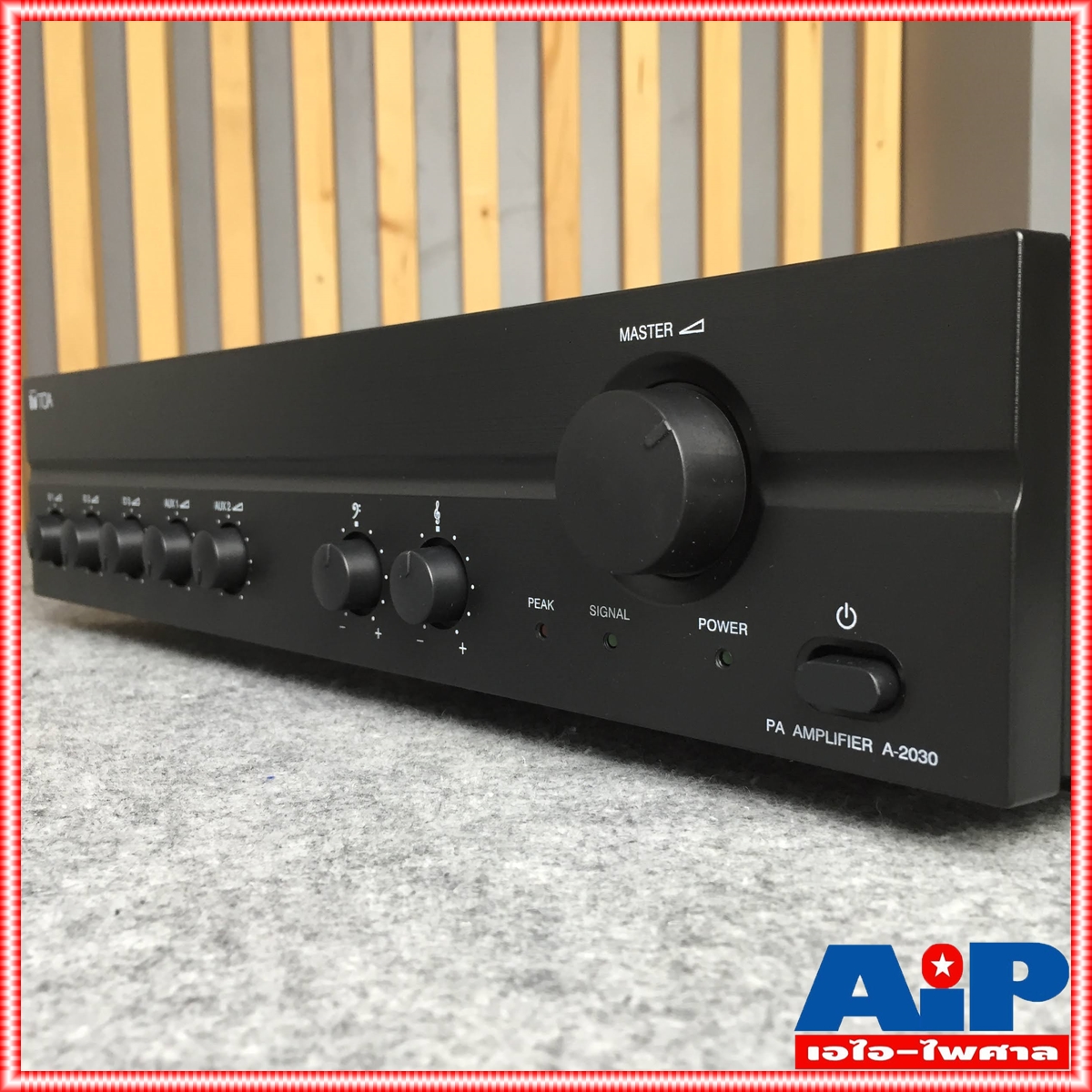 TOA A-2030H AMPLIFIER เครื่องขยายเสียง A 2030H A2030H AMP amp แอมป์ A2030 A-2030 A 2030 เครื่องเสียง เอไอ-ไพศาล