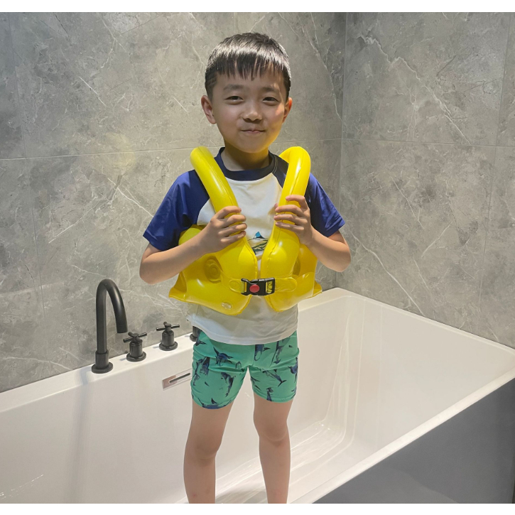 เสื้อชูชีพเด็ก เสื้อชูชีพเป่าลม ห่วงยางเด็ก รูปยูนิคอร์น และไดโนเสาร์ ผึกเด็กว่ายน้ำ ป้องกันเด็กจมน้ำ