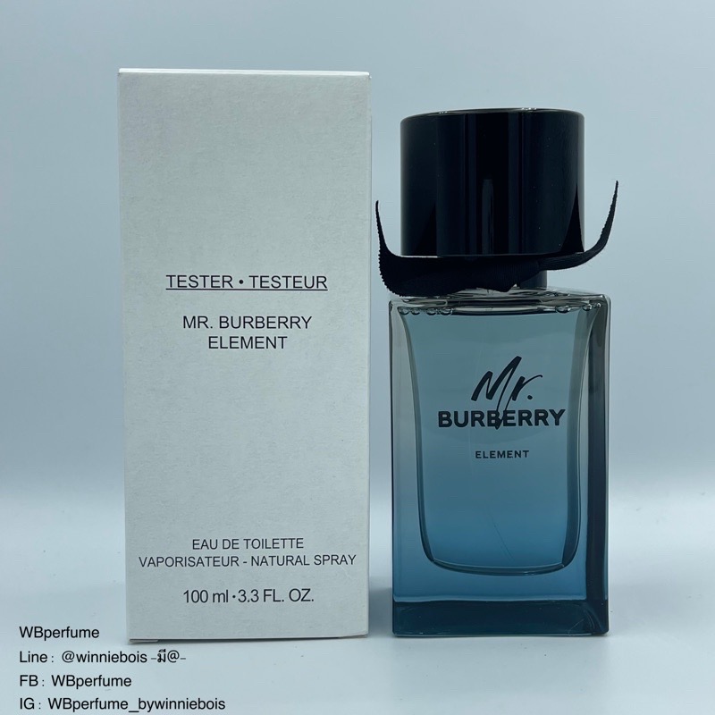 น้ำหอมแท้100% Mr. Burberry Element EDT for men 100ml TESTER