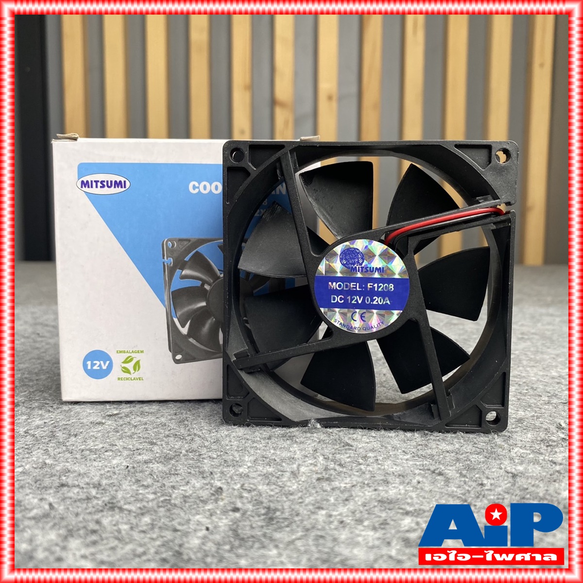 1อัน พัดลม12V 3.5นิ้ว (92x92x25mm) MITSUMI 925f1208 พัดลมDC12V3.5นิ้ว พัดลม12V พัดลม พัดลมระบายความร้อน พัดลมDC12V เอไอ-ไพศาล