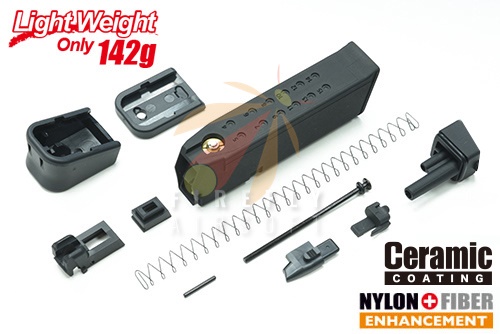 GUARDER GLK-186(BK) Light Weight Magazine Kit for MARUI G19/G26