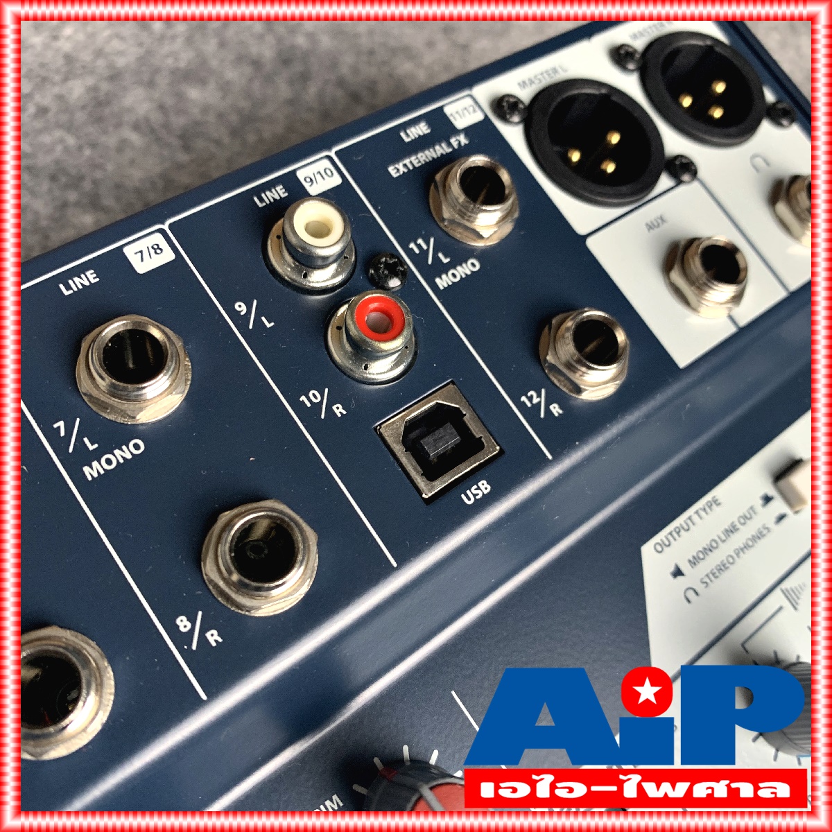 SOUNDCRAFT NOTEPAD-12FX MIXER มิกซ์ มิกเซอร์ เครื่องปรับแต่งเสียง เครื่องเสียง เครื่องปรับเสียง เอไอ-ไพศาล +++