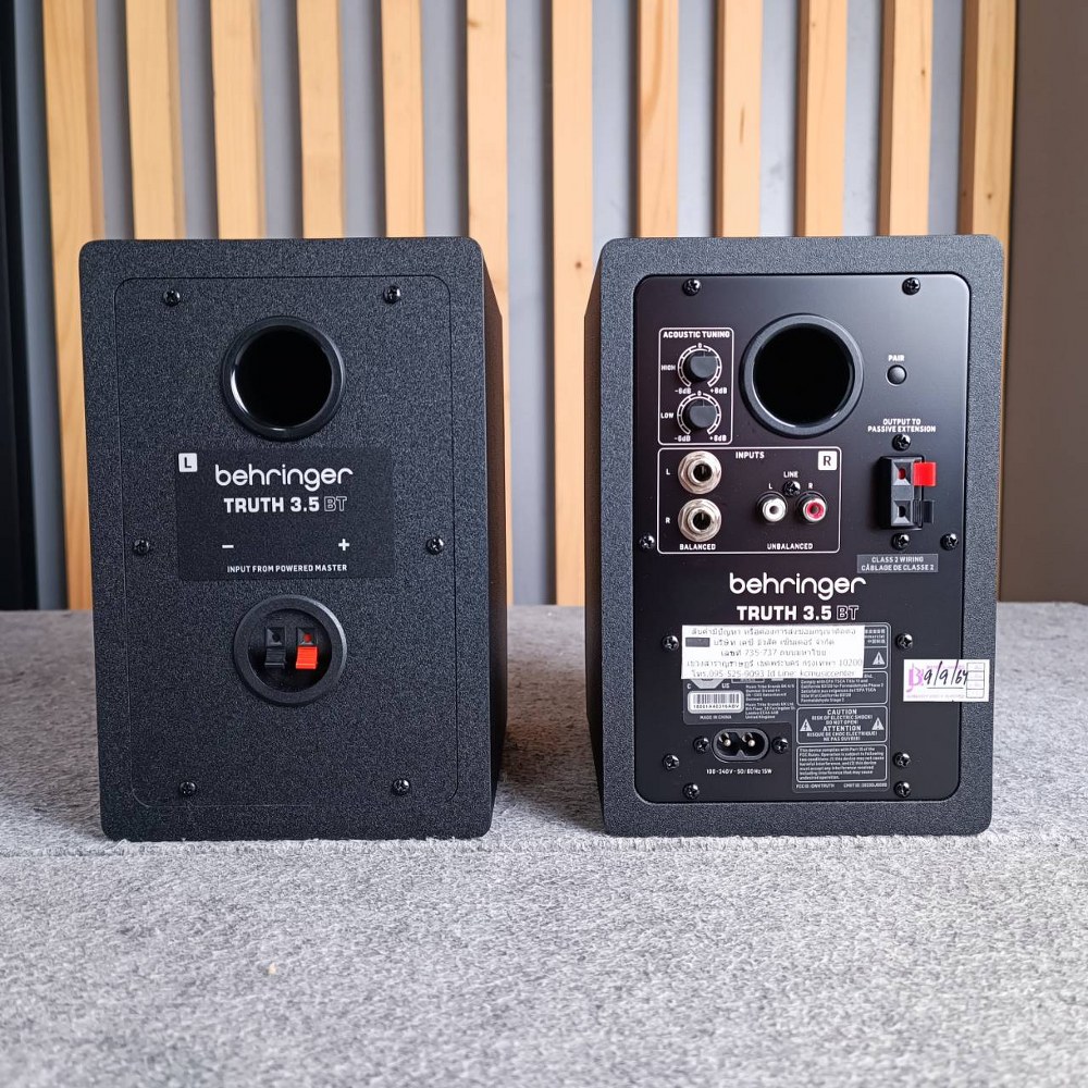 BEHRINGER TRUTH 3.5BT ตู้ลำโพงมอนิเตอร์+บลูทูธ TRUTH3.5BT TRUTH-3.5BT ลำโพง มอนิเตอร์ เอไอ-ไพศาล