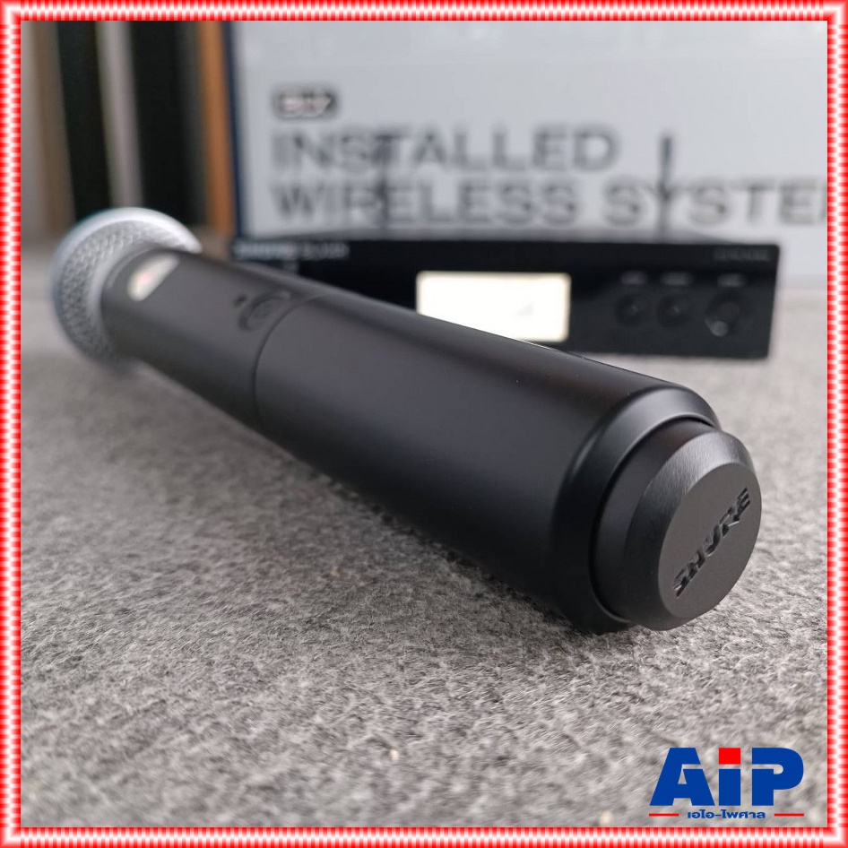 SHURE BLX24RTH/B58-Q12 ไมค์ลอย ไมโครโฟนไร้สาย ไมค์ลอยแบบไมค์เดี่ยว BLX 24 RTH / B 58 Q 12 BLX24RTH/B58Q12 เอไอ-ไพศาล +++