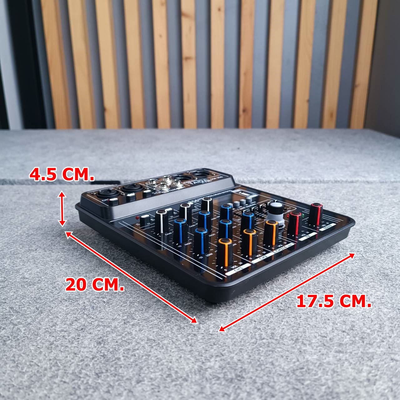 TADA DSP-256 MIXER 2ไมค์ อนาล็อกมิกเซอร์ 2 ช่องไมค์ แจ็ค Combo มี EQ เอฟเฟคแท้ 256DSP DSP 256 DSP256 เอไอ-ไพศาล