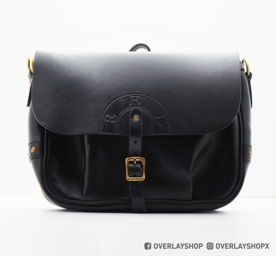 RRL & CO Leather Messenger Bag