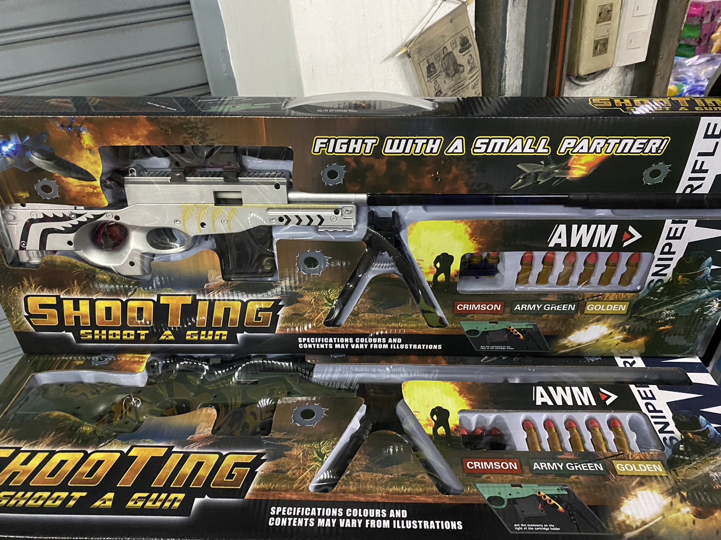 134 ของเล่นเด็กปืนยาวยิงกระสุน ปืนเด็ก ปืนเนิฟ ปืนของเล่น ปลีกชิ้นละ