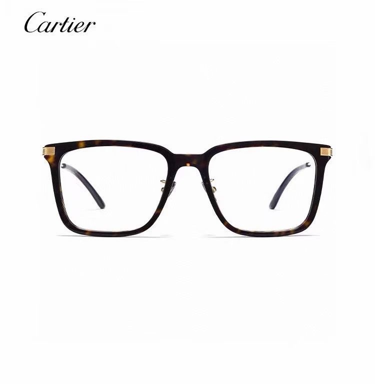 **do** กรอบแว่นตา Cartier Eyewear cat มี 2 สีใส่ได้ชาย หญิง สินค้าใหม่ ของแท้
