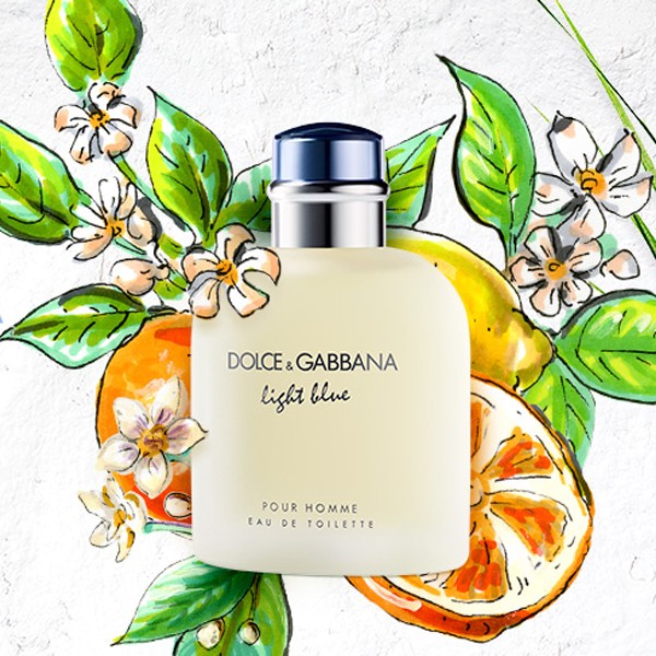 น้ำหอมแท้100% DOLCE & GABBANA Light Blue Pour Homme Edt 125 มล.