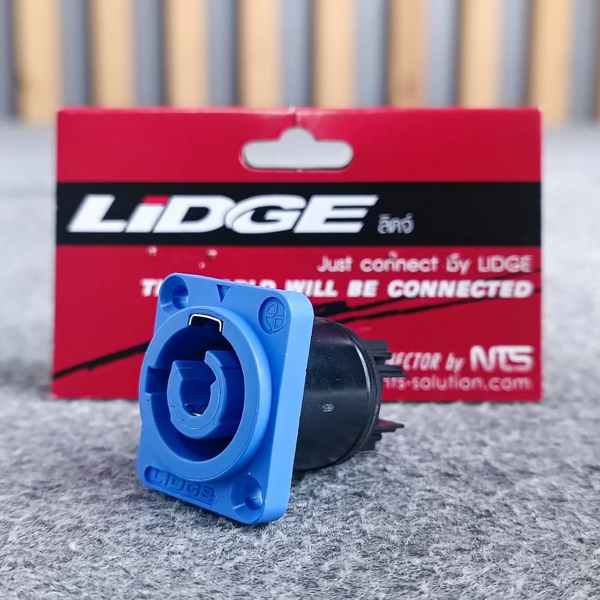 LIDGE LS-3MPA J.ACตัวเมีย ปลั๊กไฟตัวเมีย ปลั๊กตัวเมีย ติดแท่น LS3MPA AC ตัวเมีย ขนาด 20A แบบ A-type (กันน้ำ) เอไอ-ไพศาล