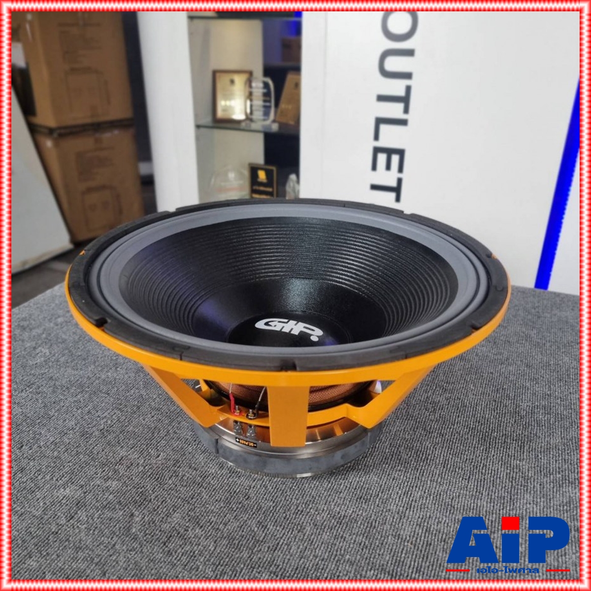 GIP GPA-2125 ลำโพง21" Gip2125 GIP21" ดอกลำโพง 21นิ้ว ดอก21นิ้ว GIP รุ่น 2125 1500วัตต์ ลำโพงวูฟเฟอร์ 21 นิ้ว ดอกลำโพงขนาด 21 นิ้ว เอไอ-ไพศาล