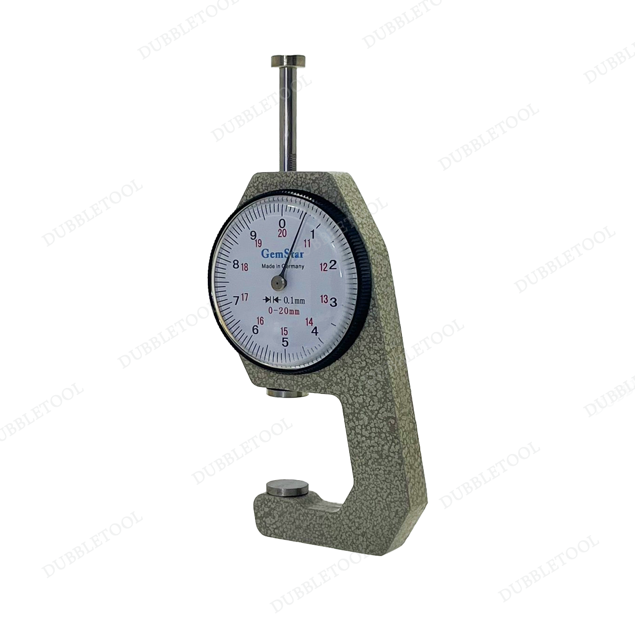 นาฬิกาวัดมิล 0-20 มิล นาฬิกาวัดพลอย เวอร์เนียแบบเข็ม THICKNESS GAGE 0.1mm/0-20mm แบรนด์ GemStar
