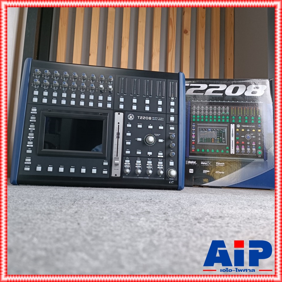 TOPPPRO T-2208 มิกซ์ดิจิตอล20CH มิกซ์ดิจิตอล มิกซ์ MIXER MIXERTOPPPRO T 2208 เครื่องปรับแต่งเสียง เครื่องเสียง T2280 เอไอ-ไพศาล