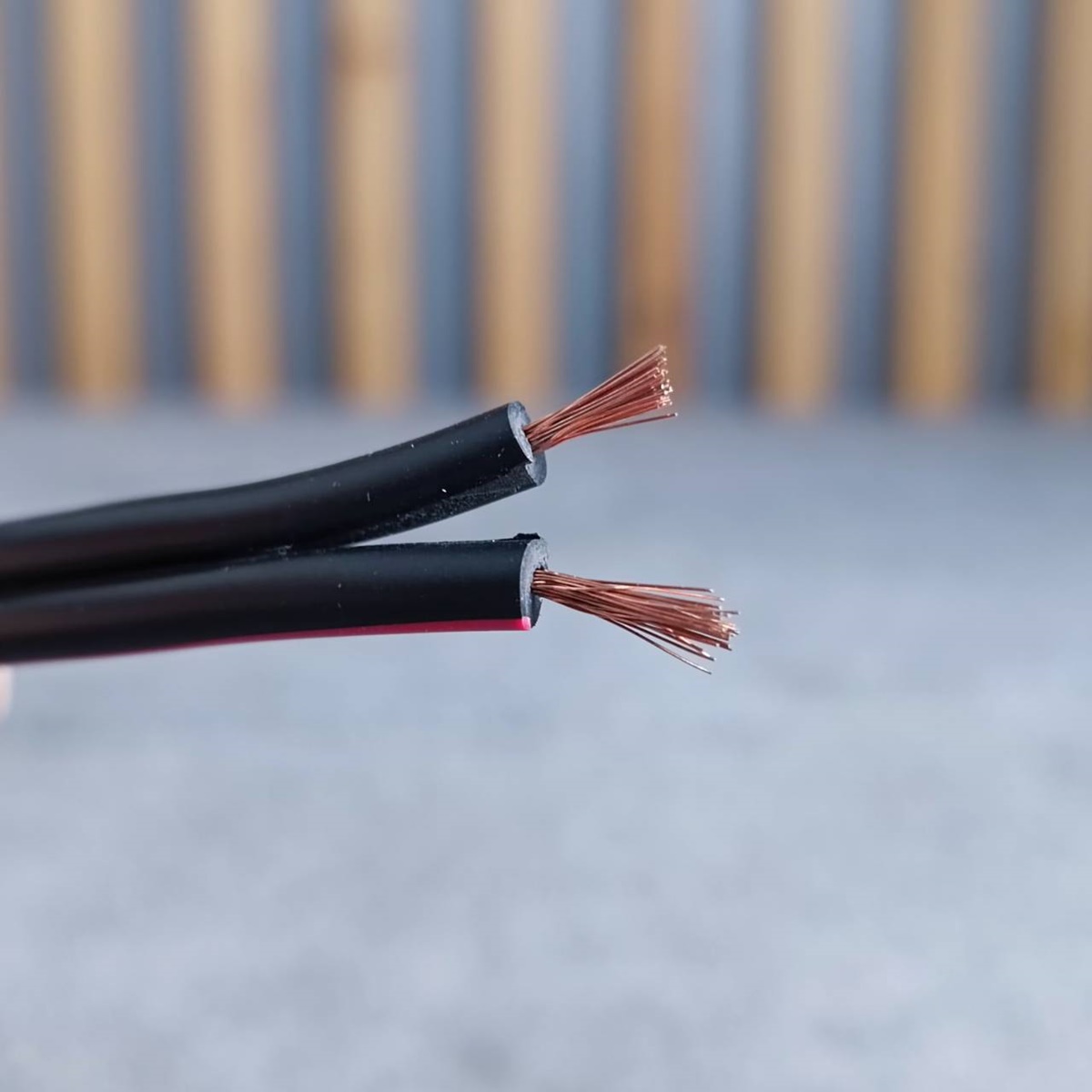 100เมตร สายลำโพง CM CM-S1816 2X1.5 สายลำโพงคู่ CMS1816 CM S1816 สายลำโพงดำแดง สายลำโพงCM ดำ-แดง เอไอ-ไพศาล