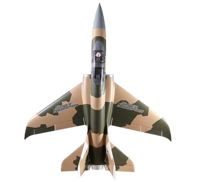 เครื่องบินไฟฟ้า FMS 90MM Super Scorpion V2 EDF (ไม่รวม แบต รีซีฟ รีโมท) RC เครื่อบินบังคับไฟฟ้า