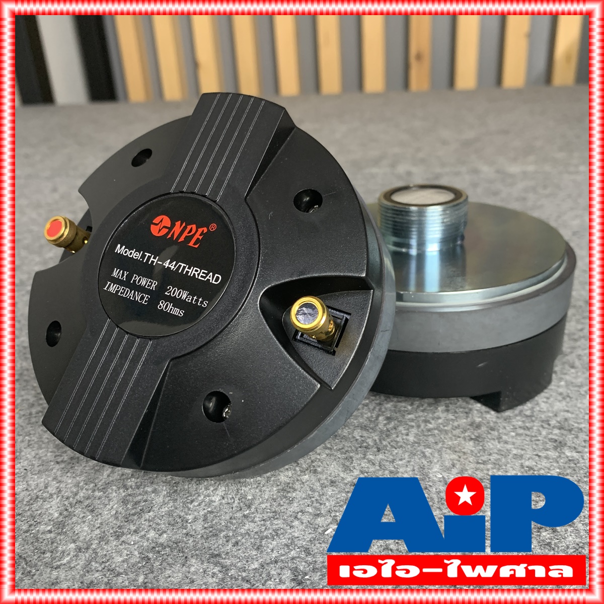 1ดอก NPE TH44 ไดร์เวอร์เสียงแหลม THREAD แบบเกลียว TH 44 TH-44 ลำโพงเสียงแหลม ลำโพงแหลม ดอกลำโพง เสียงแหลม เกลียว วอยซ์ 44mm เอไอ-ไพศาล
