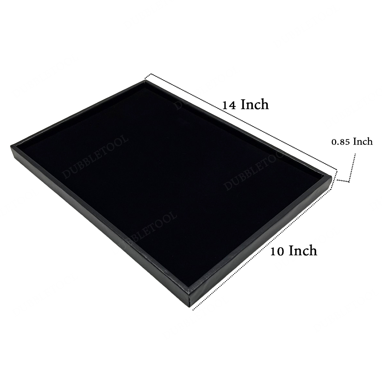 ถาดเอนกประสงค์ ขนาด 10x14 นิ้ว ถาดเรียบสีดำ ถาดใส่พระและเครื่องประดับ ถาดแบบเรียบ ถาดจัดโชว์พระเครื่องและเครื่องประดับ