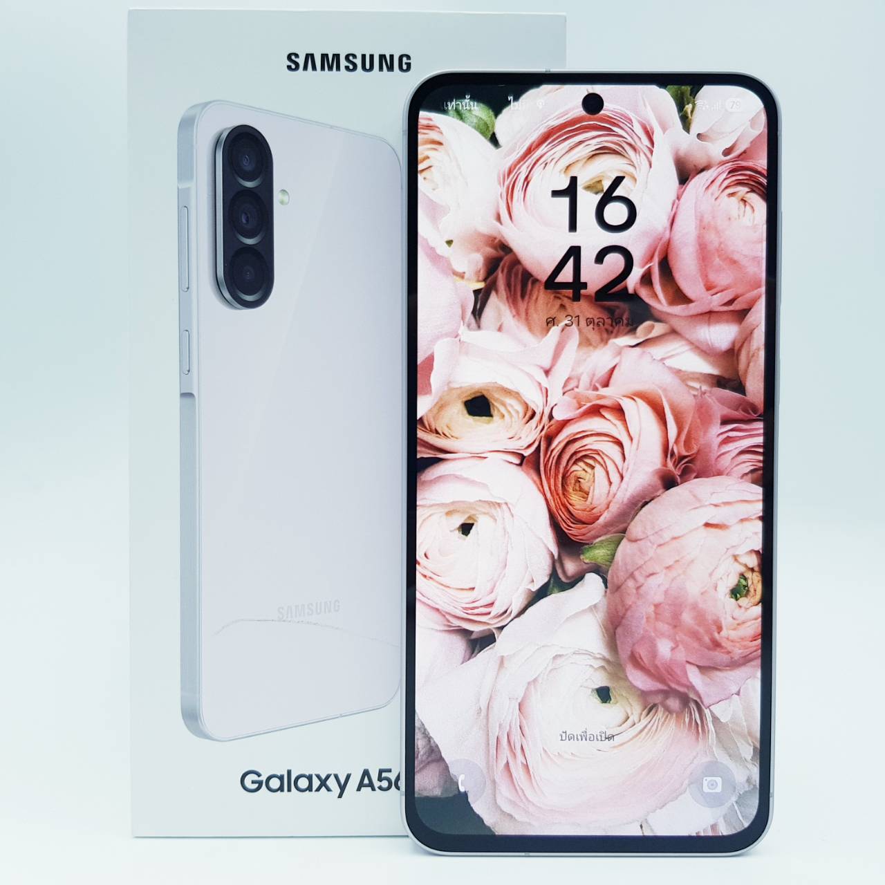 🌸 Samsung Galaxy A56 5G 8/128GB Light Pink 🌸 ครบกล่อง สภาพดี #มีปกศ.9 เดือน! 🌷