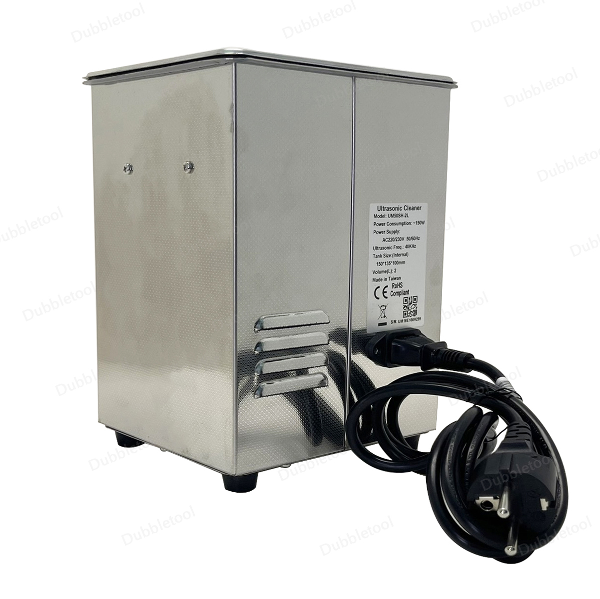 เครื่องอัลตราโซนิก ULTRASONIC CLEANER 1.5 L เครื่องอุลตร้าโซนิค เครื่องทำความสะอาดเครื่องประดับ รุ่นUD50SH-2L ขนาด 1.5 ลิตร