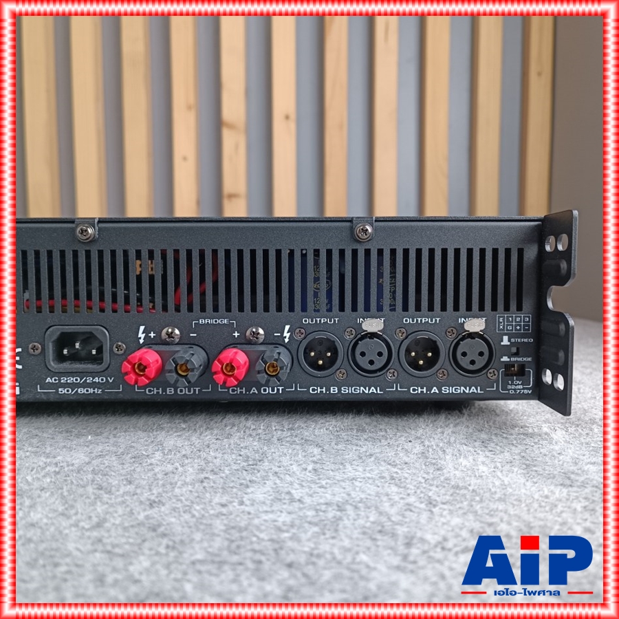 TADA PRO-4.5 poweramp เพาเวอร์แอมป์ 2 แชนแนล กำลังขับ 2 x 450 วัตต์ ที่ 8 โอห์ม คลาส D Tada PRO4.5 PRO 4.5 เอไอ-ไพศาล