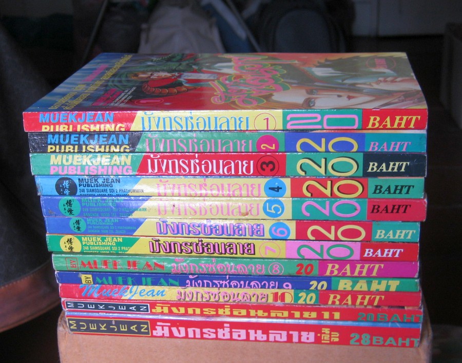 มังกรซ่อนลาย หมึกจีน ครบชุด 12 เล่มจบ