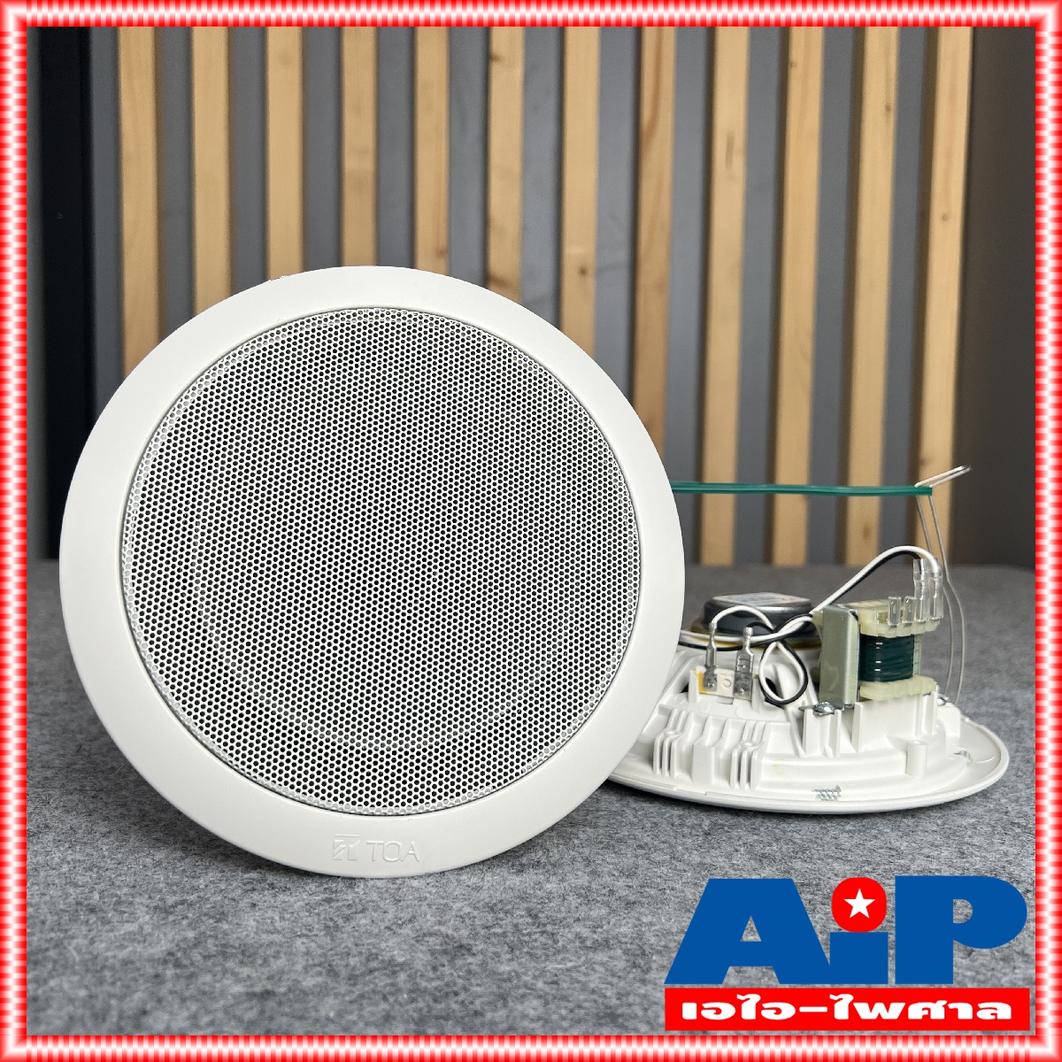 1ดอก TOA PC658 ลำโพงฝังฝ้า 6นิ้ว ลำโพงแบบฝัง ลำโพง6นิ้ว ลำโพงยึดติดฝ้า ลำโพงติดเพดาน ลำโพงTOA pc-658 เอไอ-ไพศาล