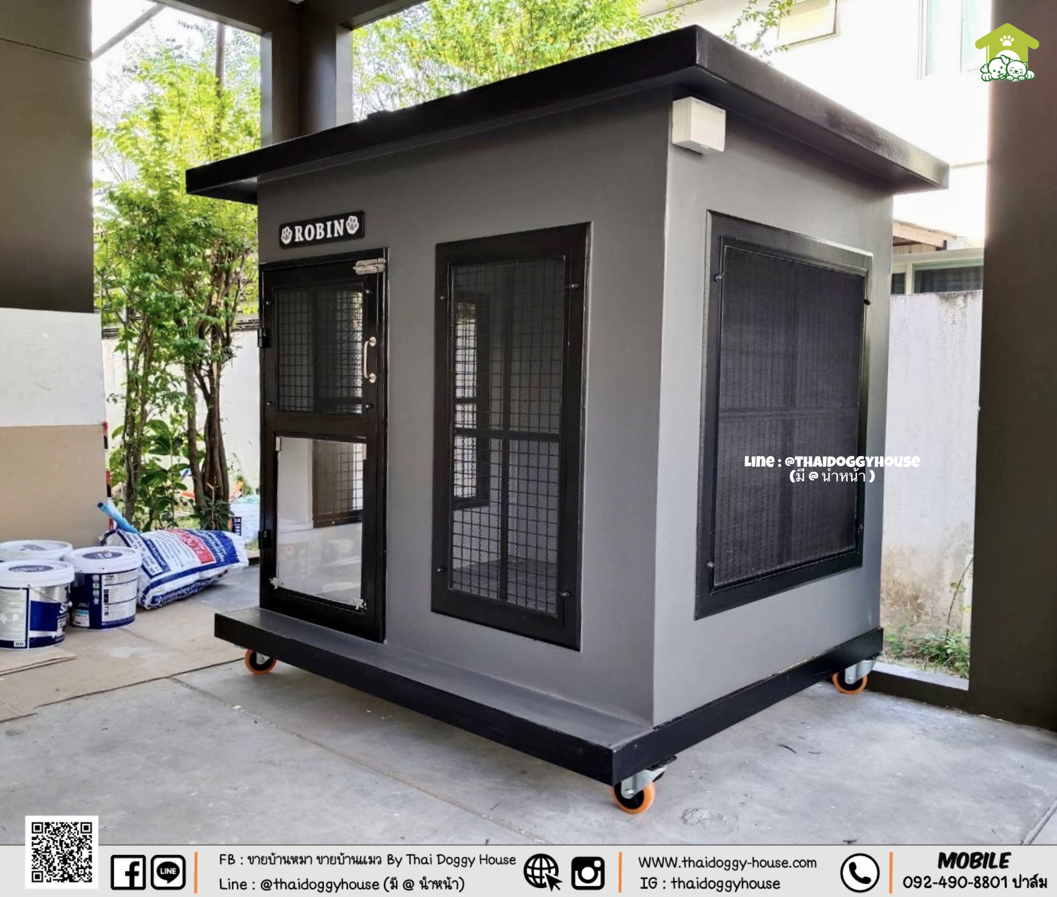 บ้านหมา บ้านแมว " 𝐁𝐎𝐗 𝐒𝐓𝐘𝐋𝐄 𝐁𝐘 𝐓𝐇𝐀𝐈 𝐃𝐎𝐆𝐆𝐘 𝐇𝐎𝐔𝐒𝐄 "