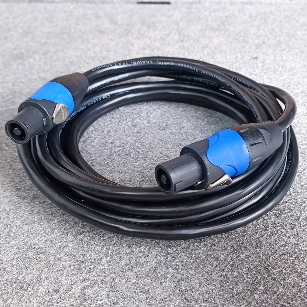 5เมตร สายลำโพงCM 1.5mm+SPEAKONอย่างดี สายลำโพง สายสเปคคอนหัวท้าย สายลำโพงสำเร็จรูป เอไอ-ไพศาล