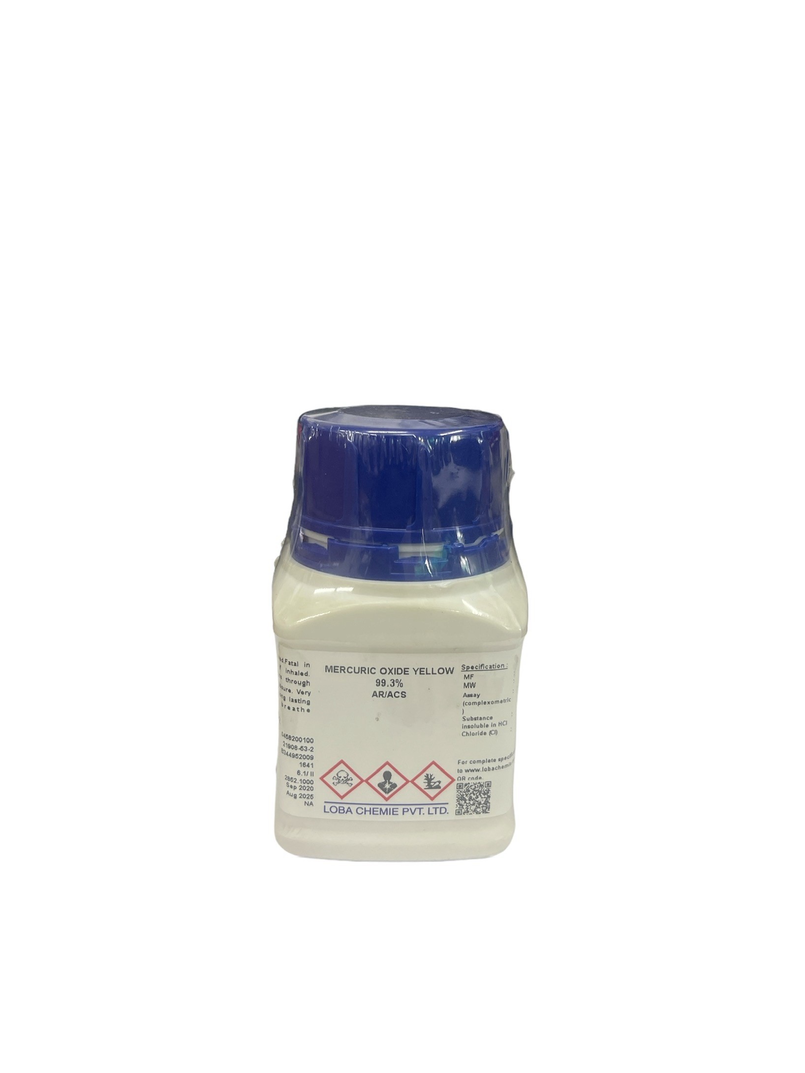 Mercuric Oxide Yellow, 100 g -Loba