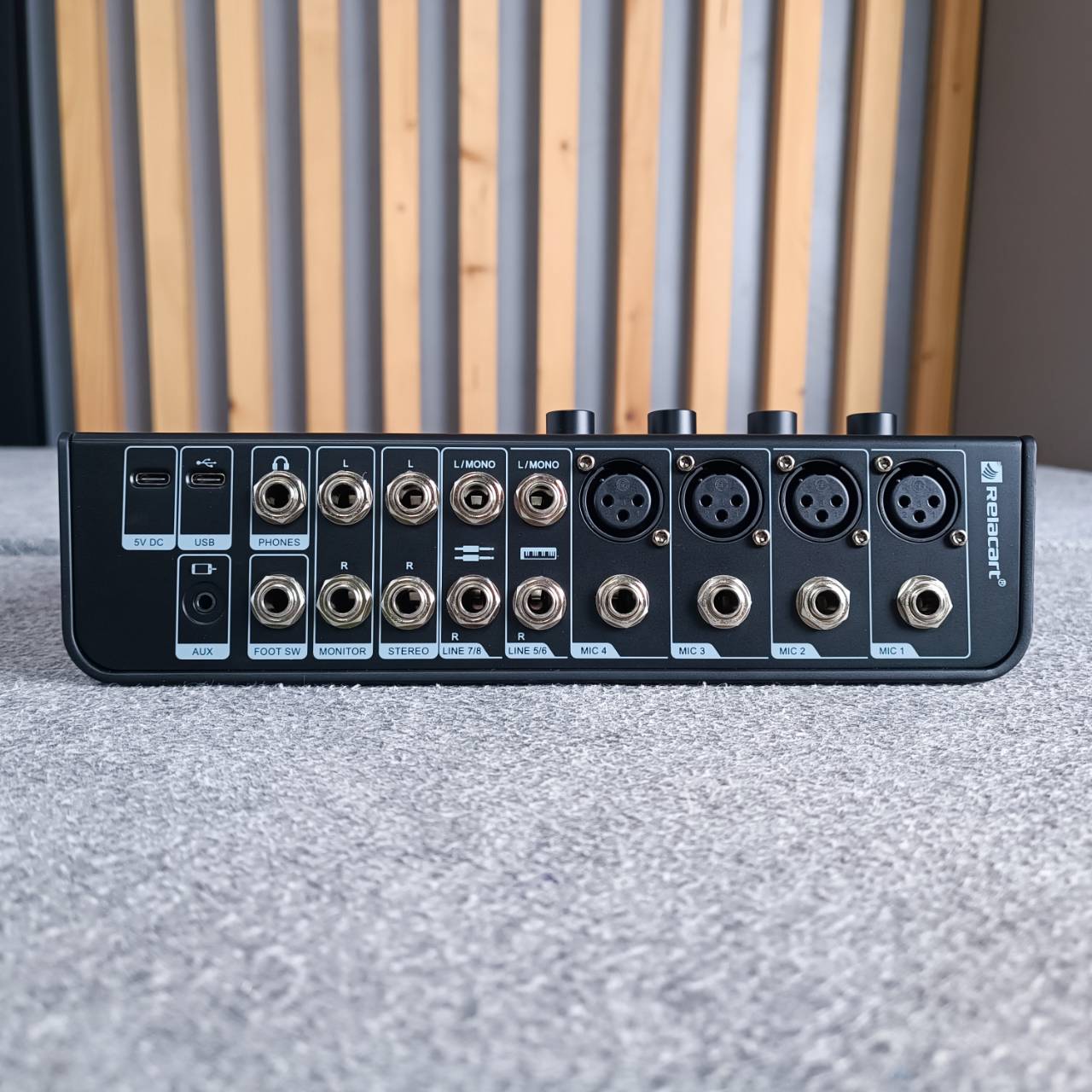 RELACART MIXX8.6 mixer มิกเซอร์ มิกเซอร์ดิจิตอล 8 อินพุต เสียบไมค์ได้ 4 ช่อง MIXX-8.6 ดิจิตอลมิกเซอร์ MIXX 8.6 เอไอ-ไพศาล