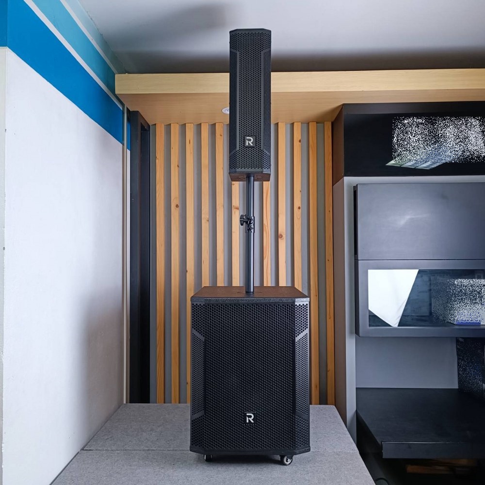 River Acoustics LW15 ลำโพงแอคทีฟ 2×6.5 นิ้ว ซับ 15 นิ้ว บลูทูธ ความดัง 132 dB ลำโพง ลำโพงคอลัมน์ มีแอมป์ในตัว LW-15 LW 15 เอไอ-ไพศาล +++