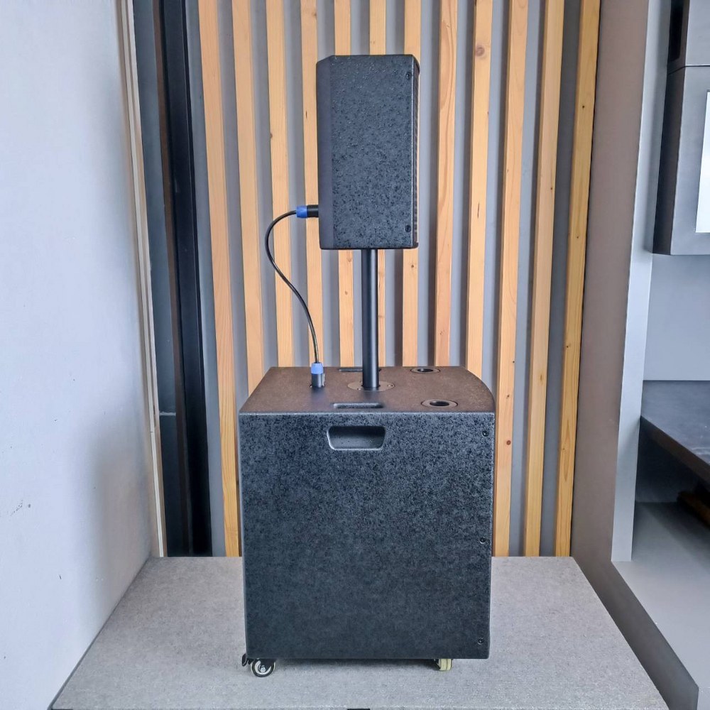 STORM PAB-3615MS สีดำ ชุดลำโพง ซับ15นิ้ว กลาง6นิ้ว พร้อมไมค์ลอย ชาร์จแบตได้ บลูทูธ PAB 3615MS ลำโพงแอคทีฟ PAB3615MS เอไอ-ไพศาล