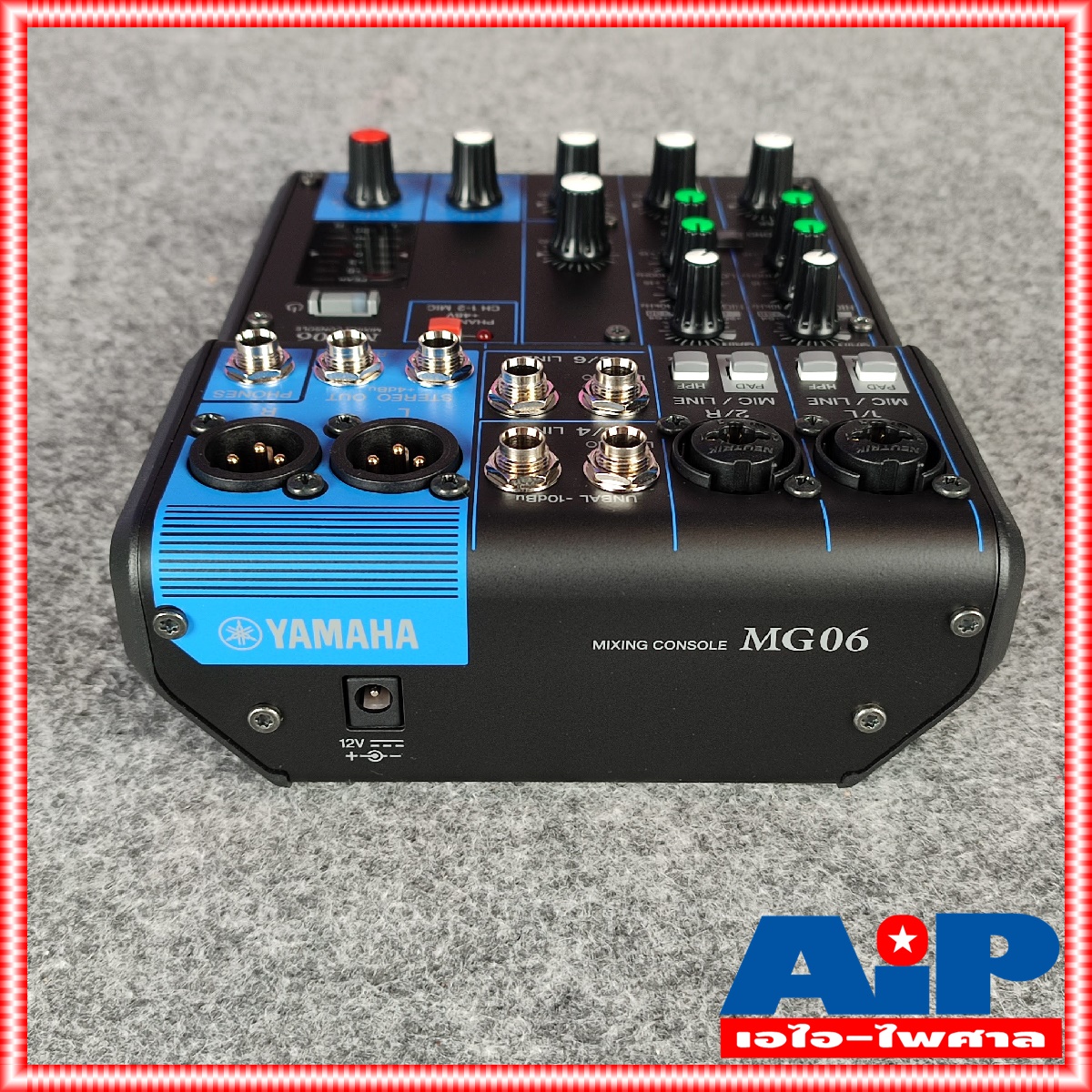 YAMAHA MG-06 MIXER มิกซ์ มิกเซอร์ มิกซ์YAMAHA เครื่องเสียง MG06 MG 06 เครื่องปรับแต่งเสียง MIX เอไอ-ไพศาล +++