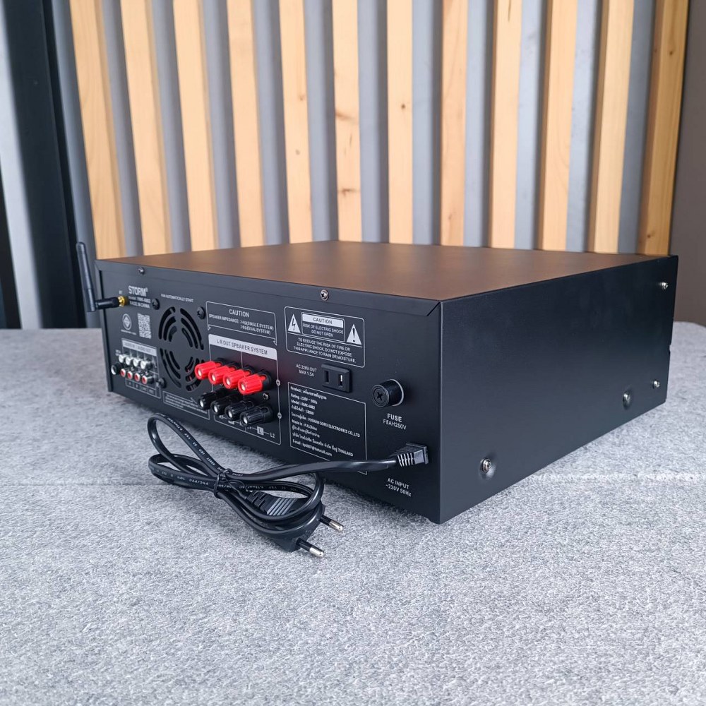 STORM RMK-6882 แอมป์คาราโอเกะ แอมป์ USB บลูทูธ เครื่องขยายเสียง RMK 6882 RMK6882 เอไอ-ไพศาล