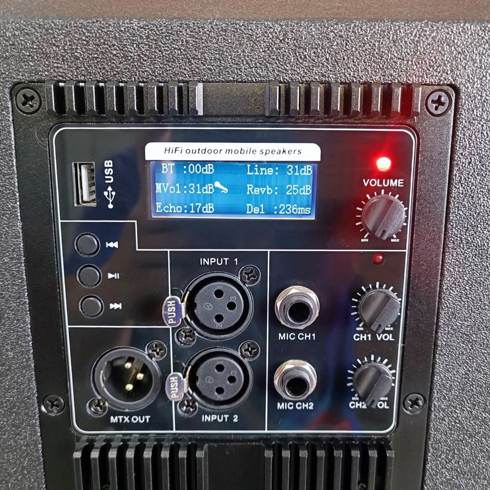 River Acoustics S12 ลำโพงแอคทีฟ 8×3.5 นิ้ว ซับ 12 บลูทูธ ความดัง 132 dB S-12 S 12 เอไอ-ไพศาล