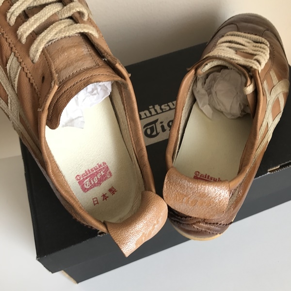 รองเท้า โอนิ Nippon Made Mexico 66 Brown Chi-en-Bi (USED สภาพ 90 %) No box