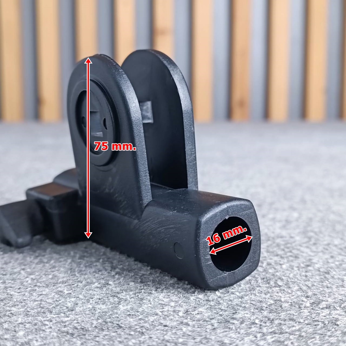 อะไหล่ขาตั้งไมค์บูม SUPER ตัวTพลาสติก ปรับระดับขาตั้ง อะไหล่ ขาตั้งไมค์ BOOM เอไอ-ไพศาล