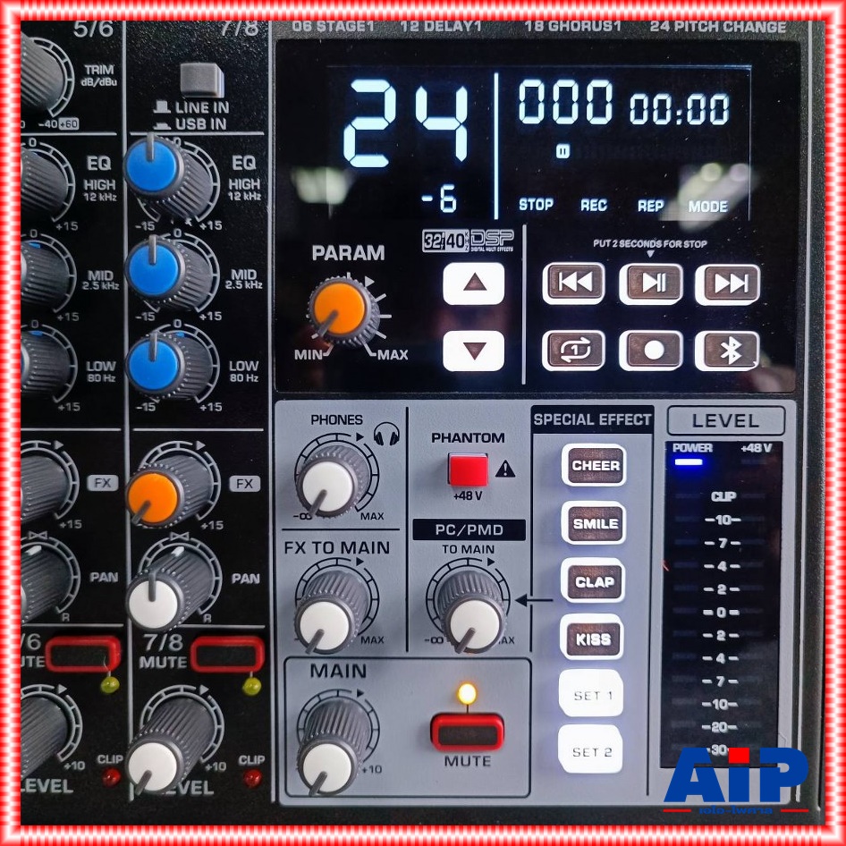 PROEUROTECH SC-8FX MIXER มิกซ์ มิกเซอร์ เครื่องเสียง เครื่องปรับแต่งเสียง โปรยูโร่เทค รุ่น SC 8FX SC8FX PRO EUROTECH เอไอ-ไพศาล